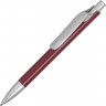 Ручка металлическая шариковая Large, бордовый/серебристый