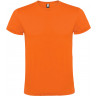 Футболка Roly Atomic мужская, оранжевый, размер L (50)
