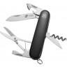Нож перочинный Stinger, 90 мм, 11 функций, материал рукояти: АБС-пластик (чёрный)