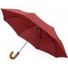 Зонт складной Cary, полуавтоматический, 3 сложения, с чехлом, бордовый