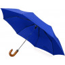 Зонт складной Cary, полуавтоматический, 3 сложения, с чехлом, темно-синий