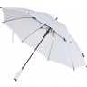 Зонт трость 23 Niel из переработанного ПЭТ-пластика, полуавтомат, белый