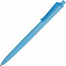 Ручка пластиковая soft-touch шариковая Plane, голубой