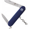 Нож перочинный Stinger, 90 мм, 4 функции, материал рукояти: АБС-пластик, синий
