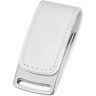 Флеш-карта USB 2.0 16 Gb с магнитным замком Vigo, белый/серебристый