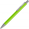 Металлическая автоматическая шариковая ручка UMA Groove, светло-зеленый