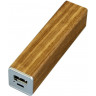 PB-wood1 Универсальное зарядное устройство power bank прямоугольной формы, 2200 мАч, Красный