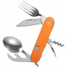 Нож перочинный Stinger, 109 мм, 8 функций, материал рукояти: АБС-пластик (оранжевый)