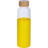 Бутылка для воды стеклянная Refine, в чехле, 550 мл, желтый