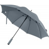 Зонт трость 23 Niel из переработанного ПЭТ-пластика, полуавтомат, серый