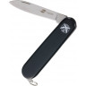 Нож перочинный Stinger, 90 мм, 2 функции, материал рукояти: АБС-пластик, черный