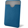 Чехол-картхолдер Favor на клеевой основе на телефон для пластиковых карт и и карт доступа, синий
