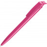 Ручка шариковая пластиковая UMA RECYCLED PET PEN, синий, 1 мм, розовый