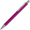 Металлическая автоматическая шариковая ручка UMA Groove, розовый