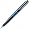Ручка шариковая Pierre Cardin LIBRA с поворотным механизмом, черный/синий