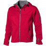 Куртка софтшел Slazenger Match мужская, красный/серый, размер S (48)