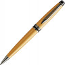 Шариковая ручка Waterman Expert Gold, цвет чернил Mblue,  в подарочной упаковке