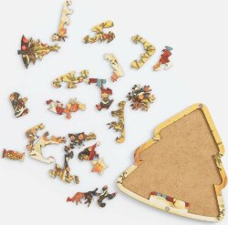 Пазл фигурный «Елочка»