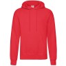 Толстовка с начесом CLASSIC HOODED SWEAT 280, красный, 2XL