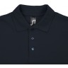 Рубашка поло мужская Sol's Spring 210, темно-синяя (navy), размер 5XL