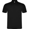  Рубашка поло Roly Austral мужская, черный, размер 3XL (62)
