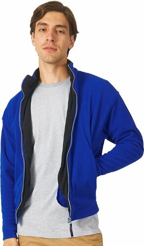 Куртка флисовая US Basic Nashville мужская, классический синий/черный, размер 4XL