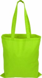 Сумка для шопинга Carryme 140 хлопковая, 140 г/м2, зеленое яблоко