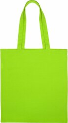 Сумка для шопинга Carryme 140 хлопковая, 140 г/м2, зеленое яблоко