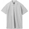 Рубашка поло мужская Sol's Summer 170, светло-серый меланж, размер L