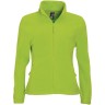 Куртка женская Sol's North Women, зеленый лайм, размер M