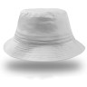 Панама BUCKET COTTON, 100% хлопок, 180 г/м2, белый, универсальный