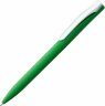 Ручка шариковая Pin Soft Touch, зеленая