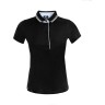 Рубашка поло женская RODI LADY 180, черный, XL