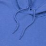 Толстовка с капюшоном унисекс Hoodie, ярко-синий меланж, XL