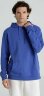 Толстовка с капюшоном унисекс Hoodie, ярко-синий меланж, XL