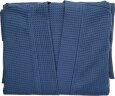 Халат вафельный Kimono, темно-синий, XL/2XL