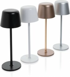 Настольная лампа XD Collection Zenic из переработанного пластика RCS, белый