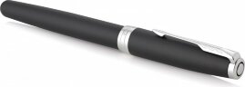 Перьевая ручка Parker Sonnet , Matte Black CT, перо: F, цвет чернил: black, в подарочной упаковке