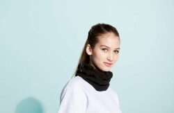 Шапка-шарф с утяжкой Blizzard, темно-синяя