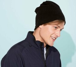 Шапка-шарф с утяжкой Blizzard, темно-синяя