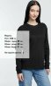 Футболка унисекс с длинным рукавом Pioneer LSL, черная, 4XL