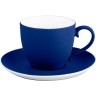 Чайная пара TENDER с прорезиненным покрытием, синий