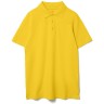 Рубашка поло мужская Unit Virma Light, желтая, размер L