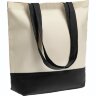 Холщовая сумка Avoska Shopaholic, черная