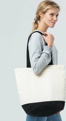 Холщовая сумка Avoska Shopaholic, черная