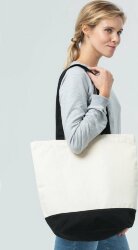 Холщовая сумка Avoska Shopaholic, черная