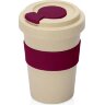 Стакан из пшеничного волокна Flava, burgundy