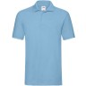 Поло мужское PREMIUM POLO 180, голубой, 2XL