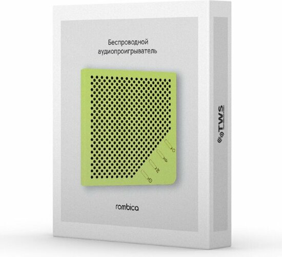 Портативная акустика Rombica mysound Note, зеленый