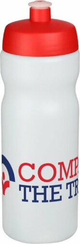 Спортивная бутылка Baseline® Plus 650 мл, белый прозрачный